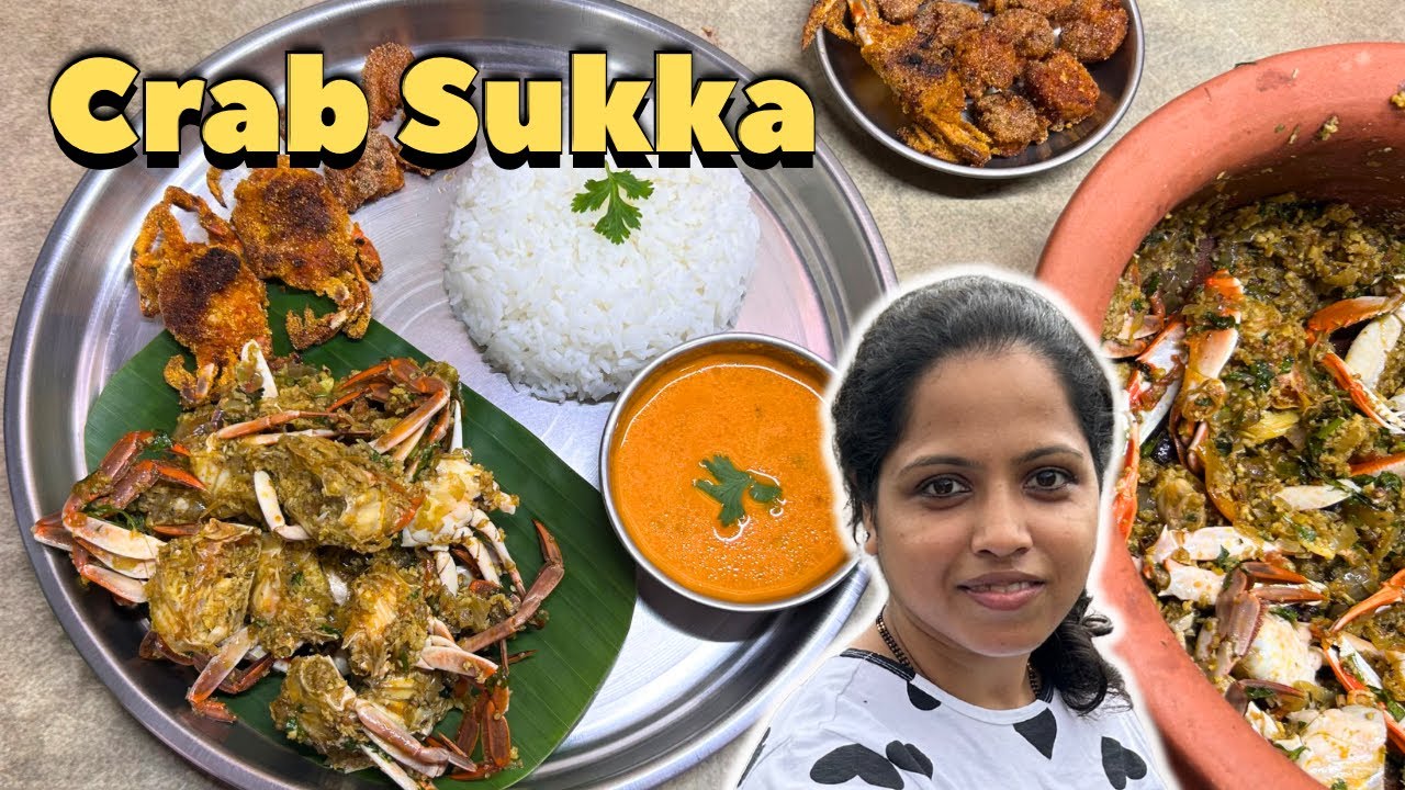 Authentic Goan Crab 🦀 Sukka Recipe l Goan Dry Crab 🦀 Recipe l Goan Seafood Recipe @GoanSpiceHouse 
