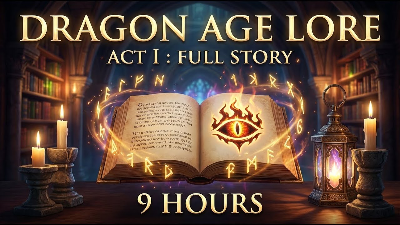 9 HOURS Of Dragon Age Lore To Sleep To | ACT 1: FULL STORY