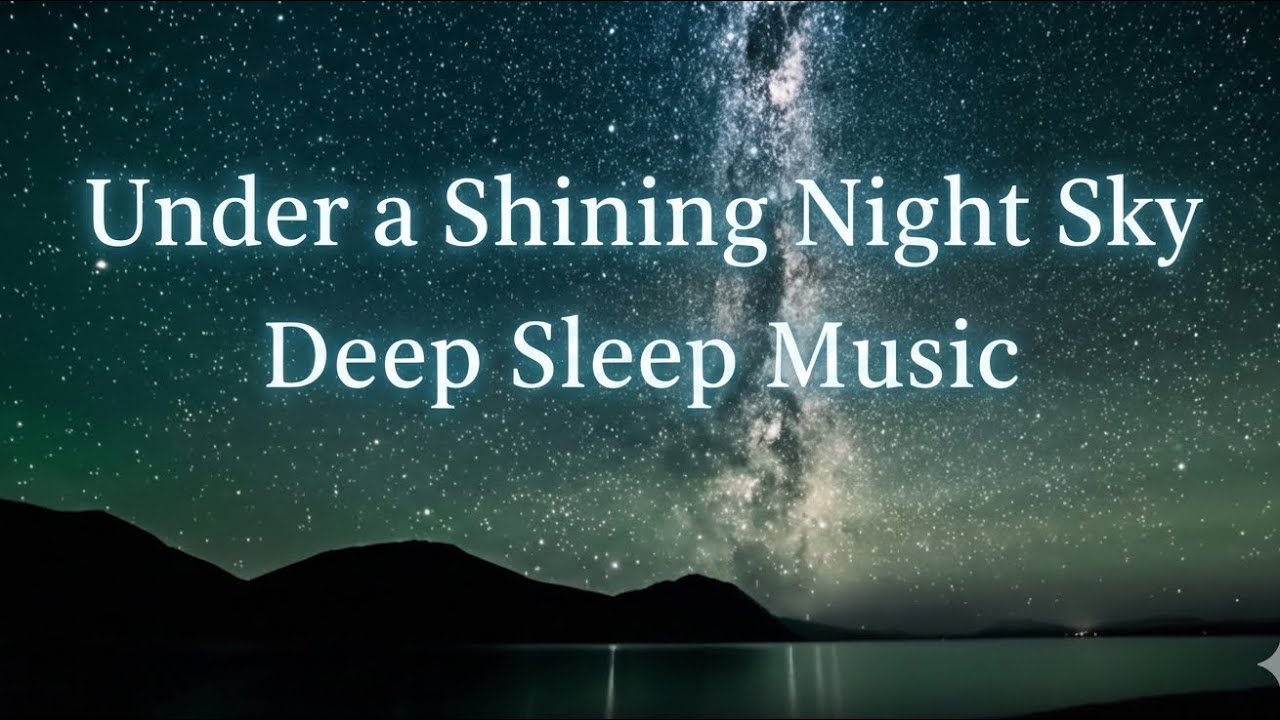 Under a Shining Night Sky • Deep Sleep Music