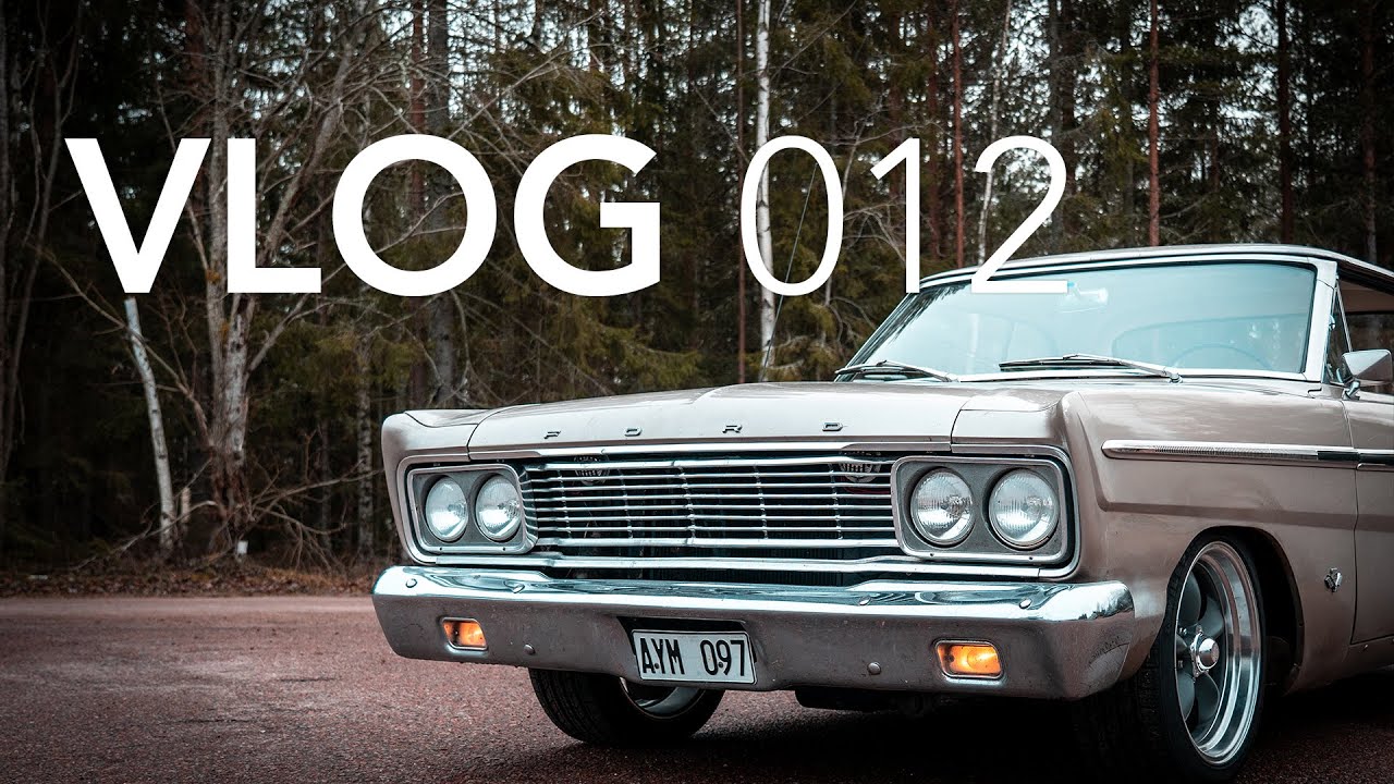 VLOG 012 - Corvetten lämnar oss,  Steven & Benny snabb-stylar en Ford