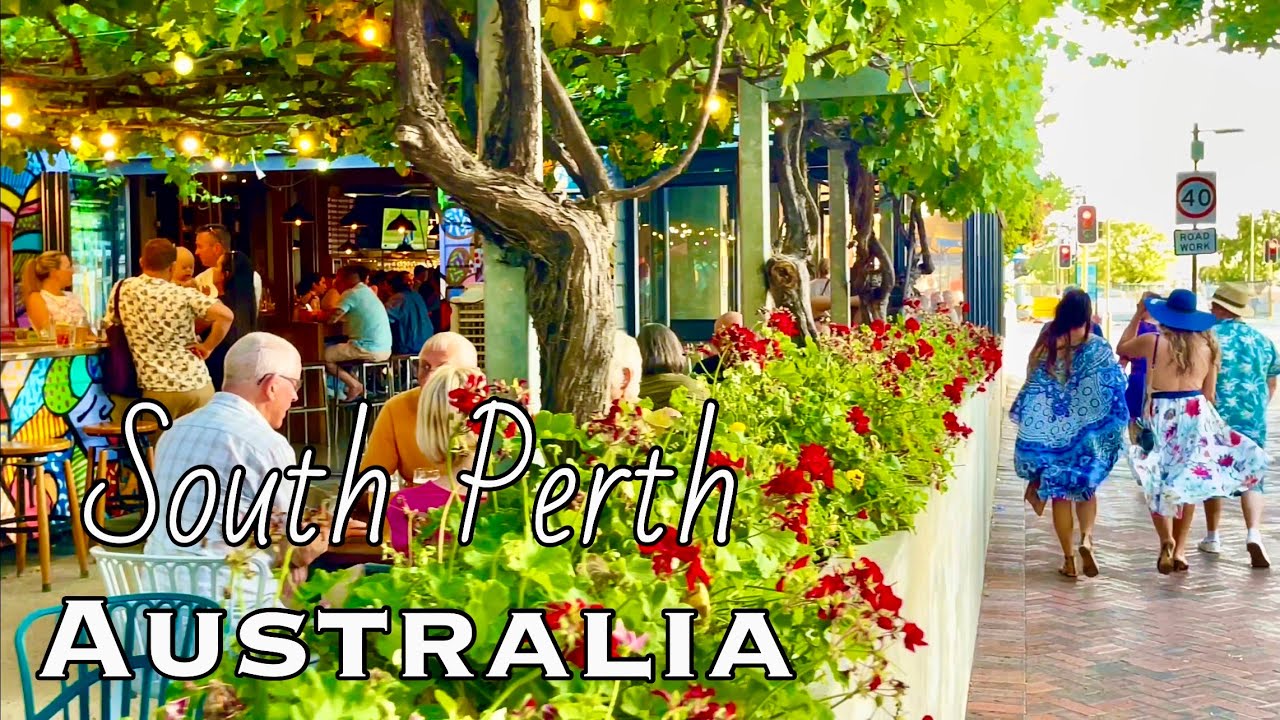 South Perth Western Australia 🇦🇺 | 4K walking tour Nov 2023 | Perth Tour: Australia