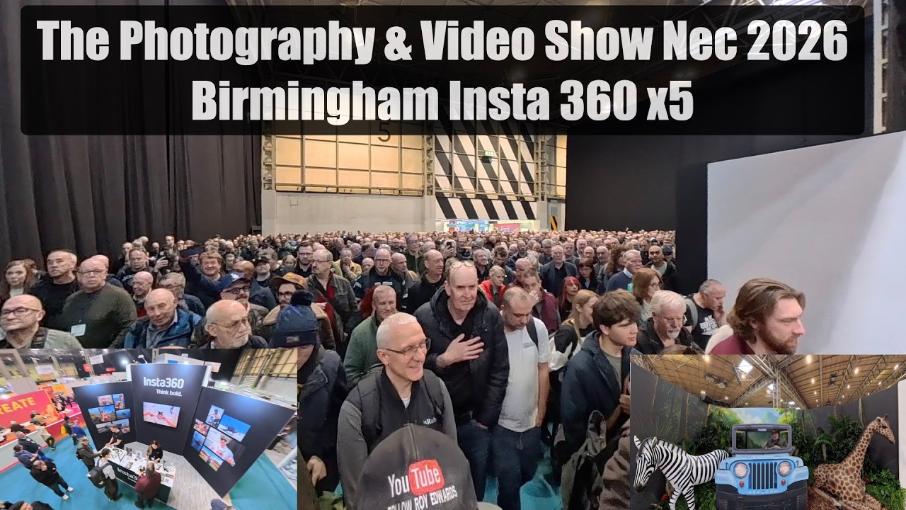 Выставка фотографии и видео NEC 2026, Бирмингем, Insta 360 x5