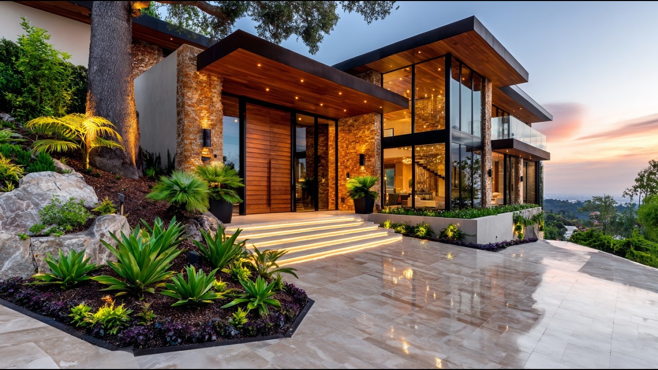 Inside One of Bel Air’s Most Stunning Modern Mansions 🌿🏠
