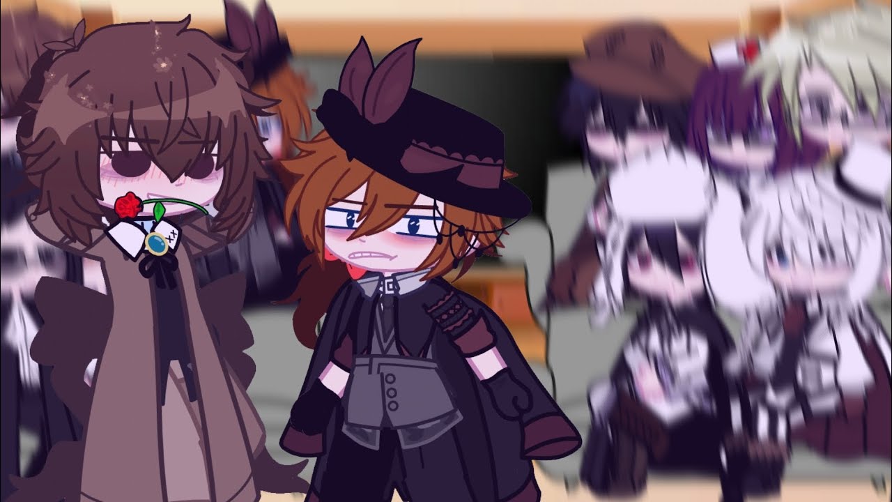 Bsd react to their fandom // 4/? // shipps // X2