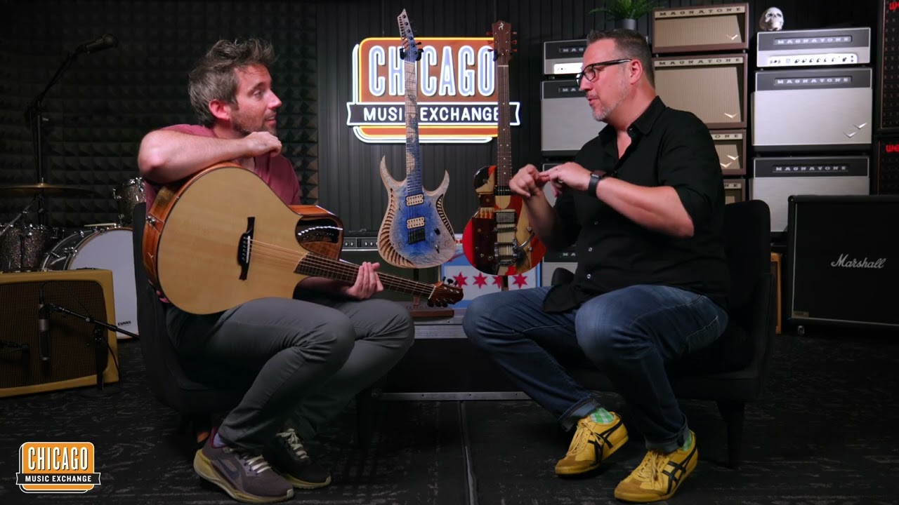 Morgan Kelsey Guitars 'Kalimba' | Boutique Guitar Showcase w/ Nathaniel Murphy at CME