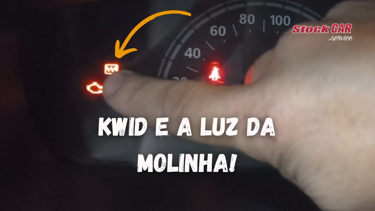 kwid luz da molinha no painel! E motor acelerado as vezes.