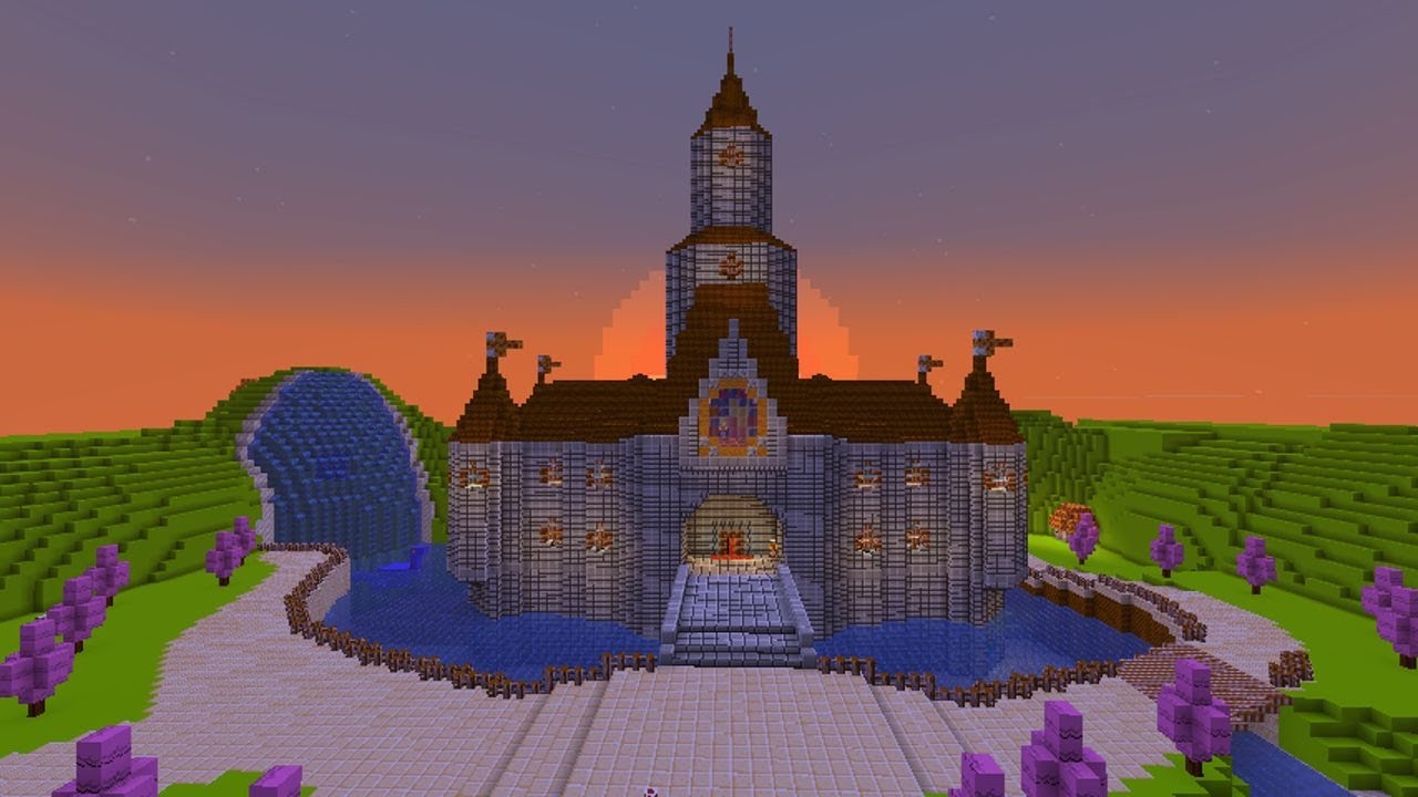 Super Mario 64 Peach'sCastle Minecraft map