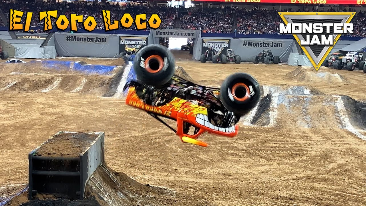 El Toro Loco - Monster Jam - Freestyle - NRG Stadium 2-2-2025 (4K/60fps)