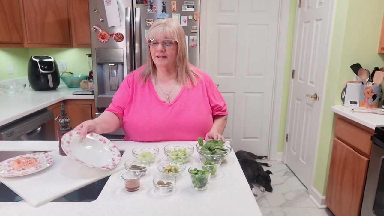 Green Power Bowl.  Diabetic Friendly, Low Carb and Keto