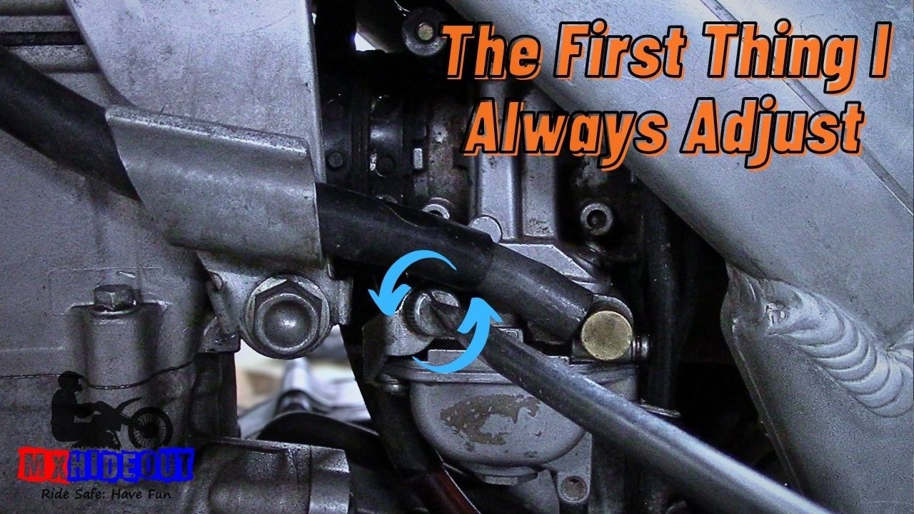 How To Properly Adjust 4 Stroke Dirt Bike Idle [For Beginners]
