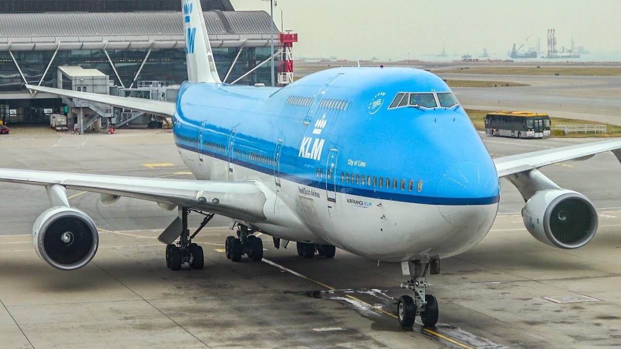 TRIP REPORT - KLM 747-400 - Hong Kong to Amsterdam - Economy class