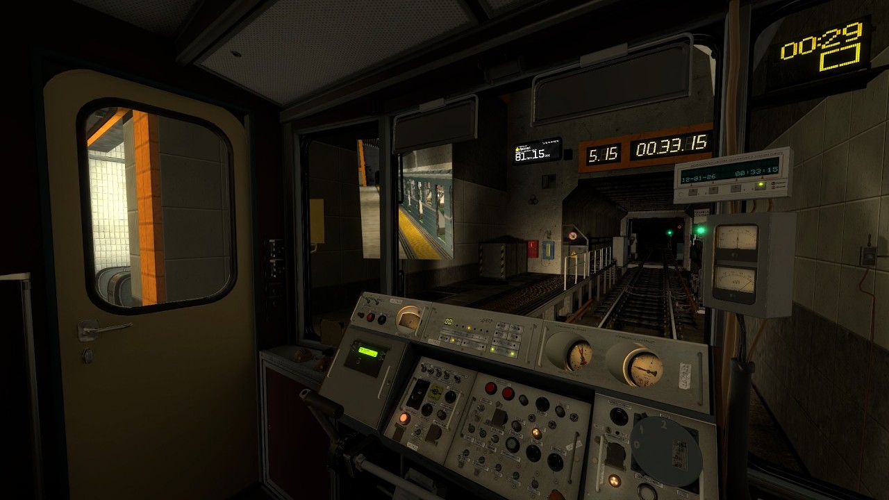 Metrostroi. Сервер Perzostroi. Двенадцатая по счету РП сессия на карте kalinin_v3!