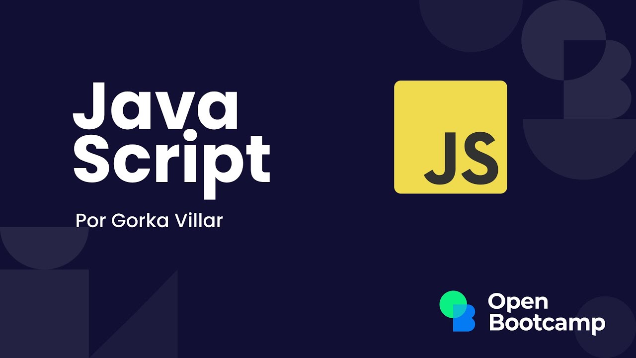 1. Introducción al curso - Curso JavaScript - OpenBootcamp