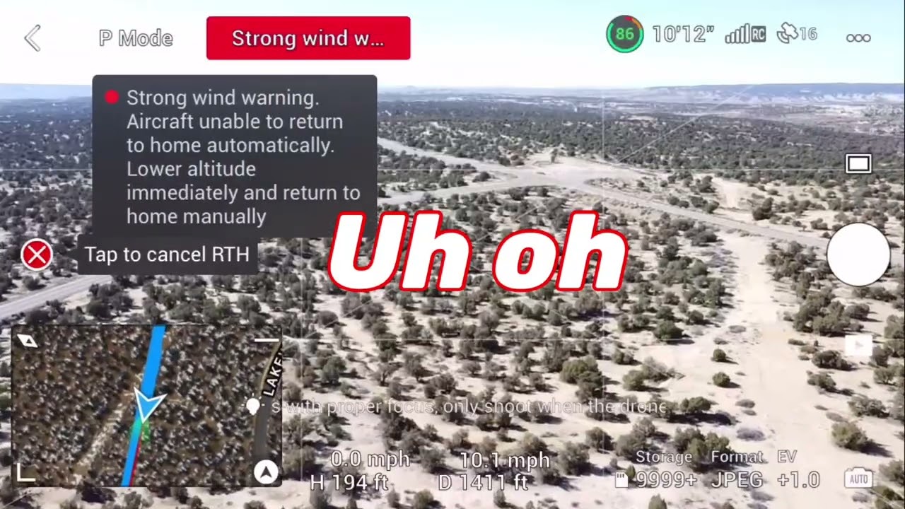 Dji mini se range test (ALMOST LOST DRONE)