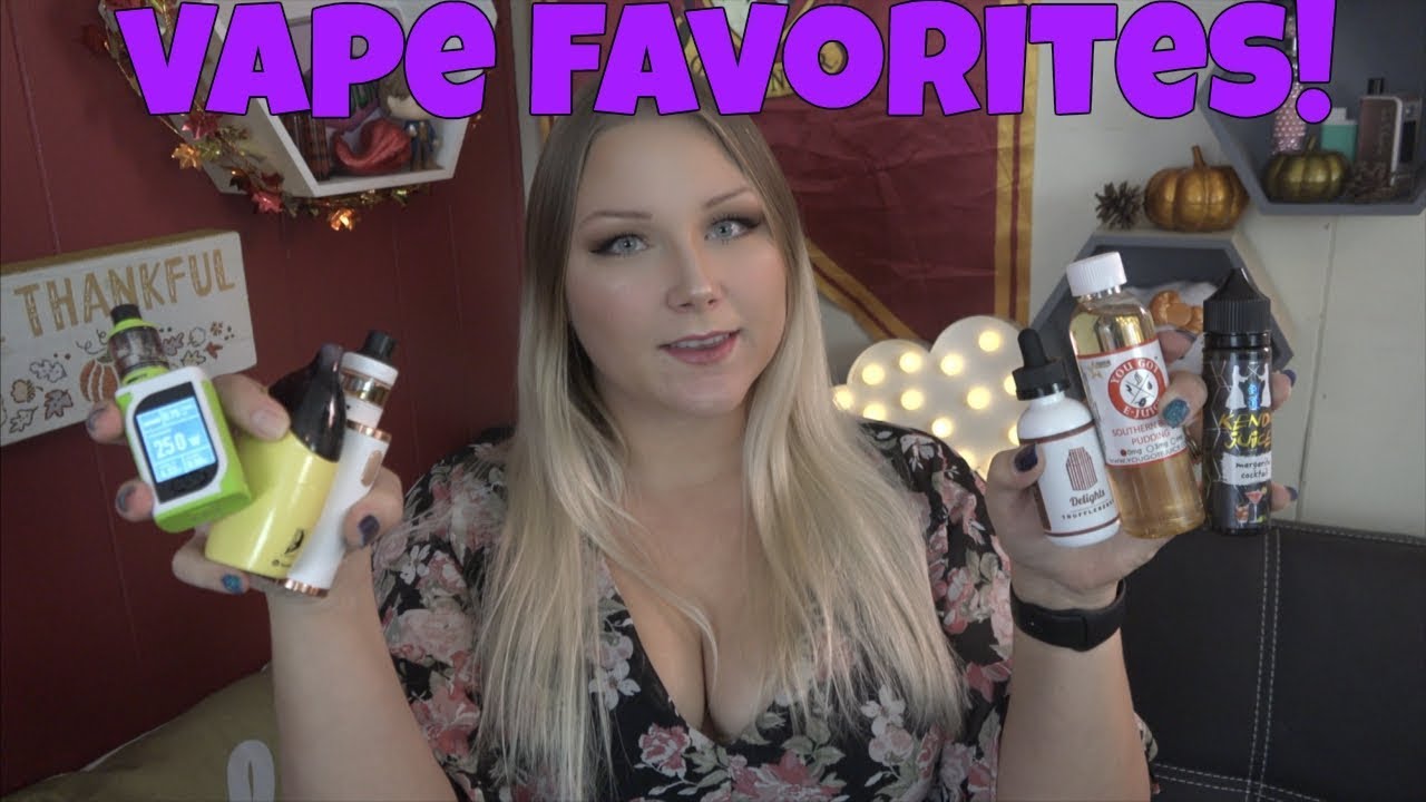 Vape Favorites - November 2017 & Flavor Testing! | TiaVapes Review