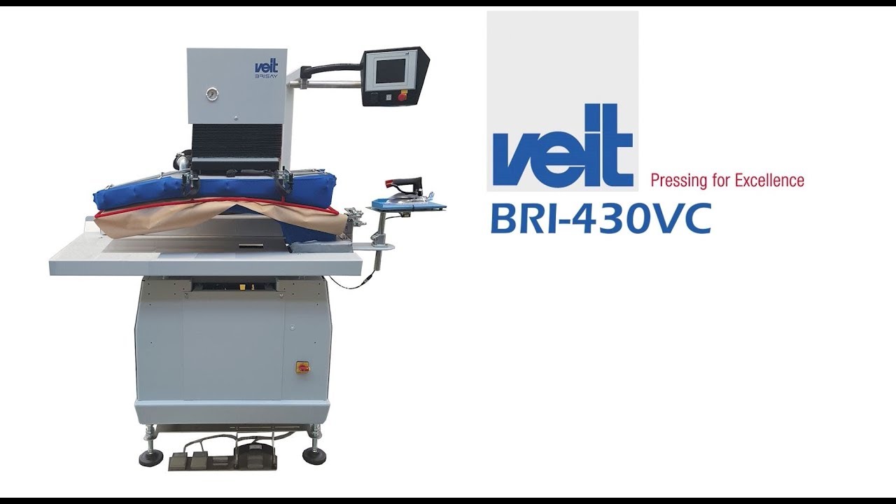 BRI-430 VC Sleeve Seam Pressing Machine for Front and Elbow Seams