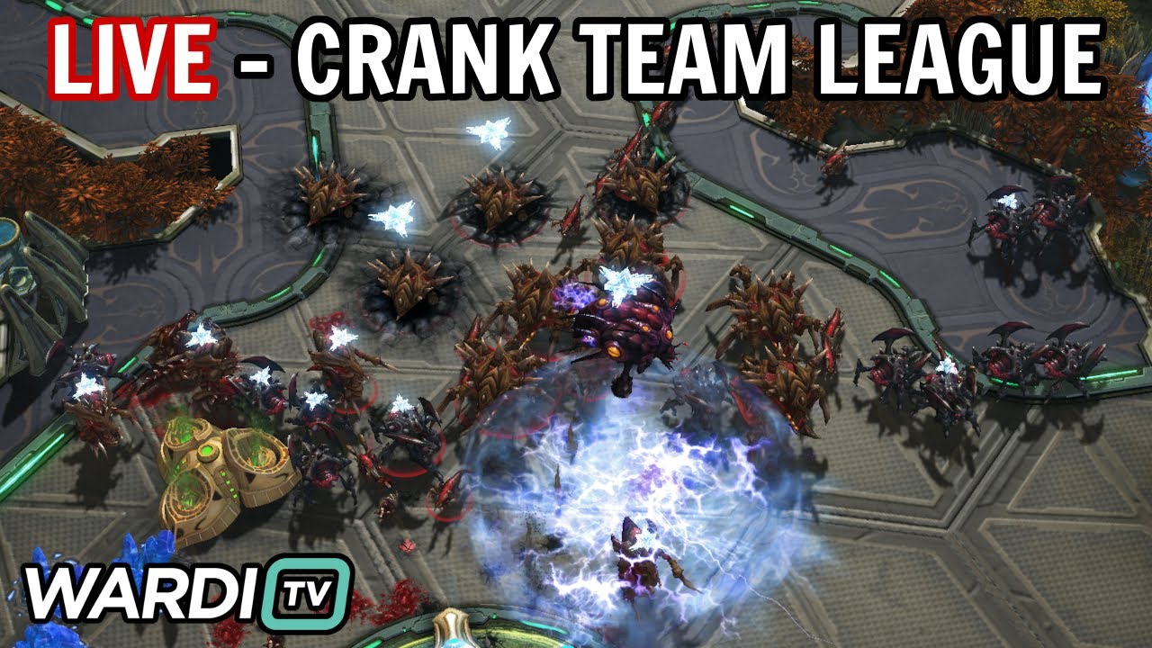 LIVE : Crank Gathers Team League - Serral, Clem, Reynor, Scarlett & more! [StarCraft 2]