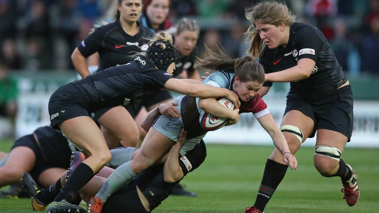 LIVE Tyrrells Premier 15s | Harlequins Women v Saracens Women