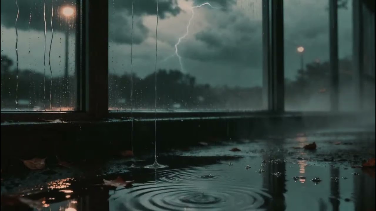 Continuous Rain Noise for Sleeping