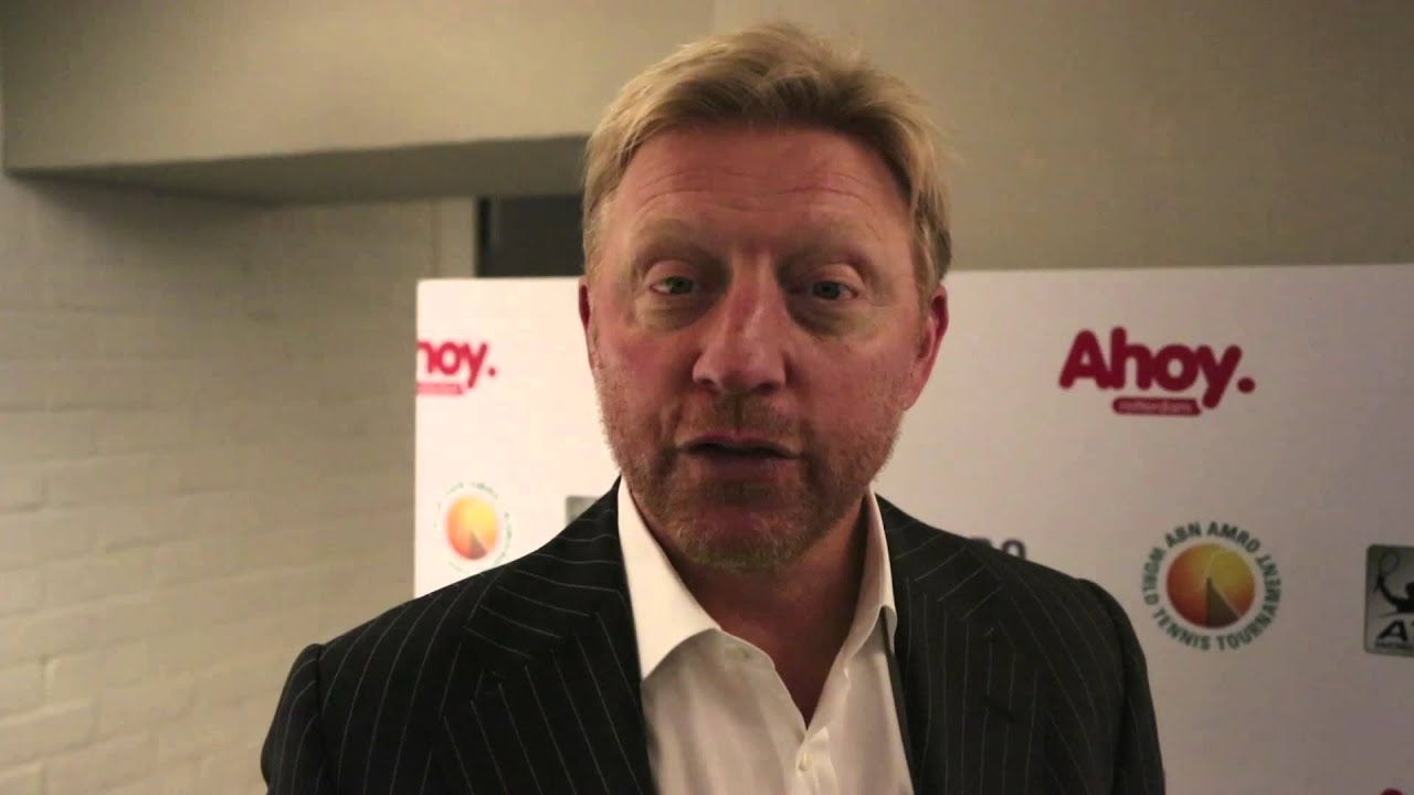 Becker spreekt Nederlandse tennisfans toe