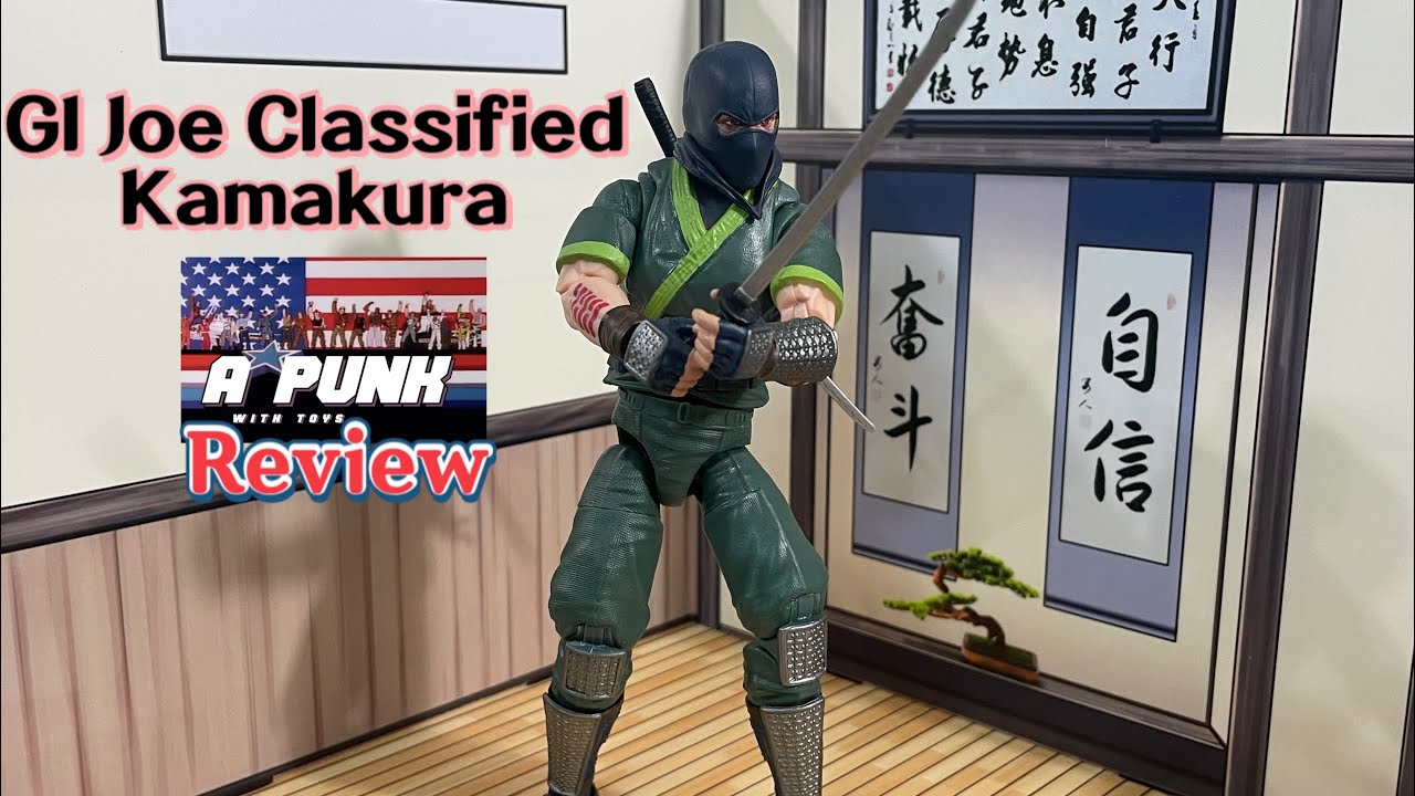 GI Joe Classified Kamakura Review by Hasbro
