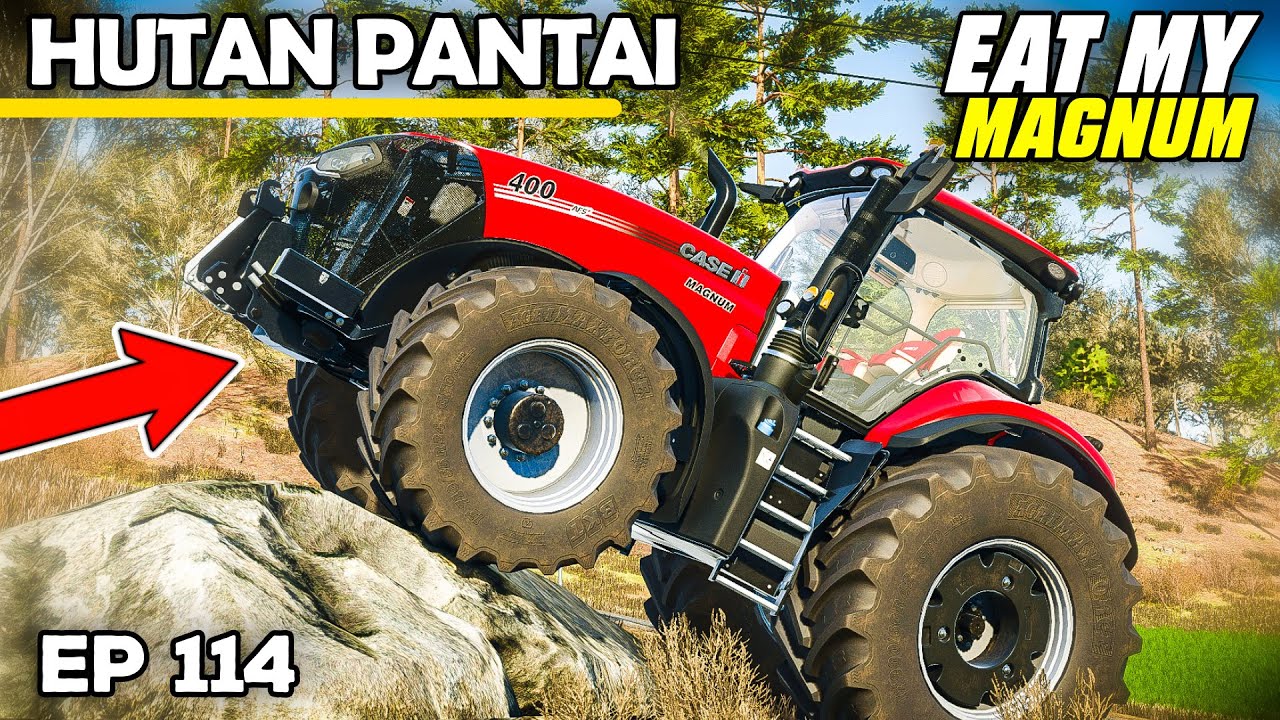 «СЪЕШЬ МОЙ МАГНУМ!» | Farming Simulator 25 — Пляжный лес | Эпизод 114
