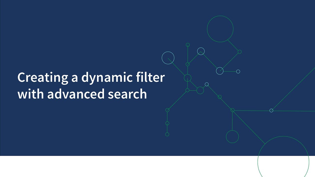 Создание динамического фильтра с расширенным поиском в Qlik NPrinting