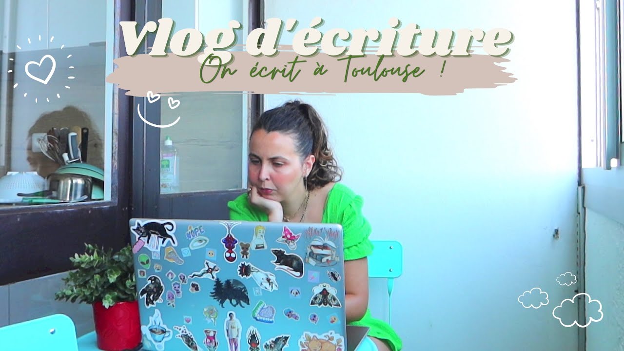 On écrit à Toulouse, notre histoire qui se passe à Toulouse ! | writing vlog 🖋️