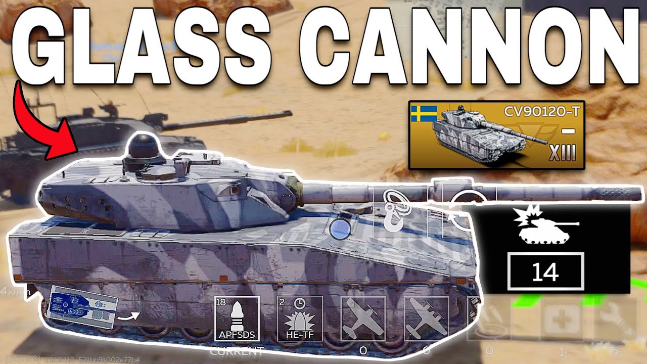 Finally a Proper Light Tank in Top Tier! | CV90120-T