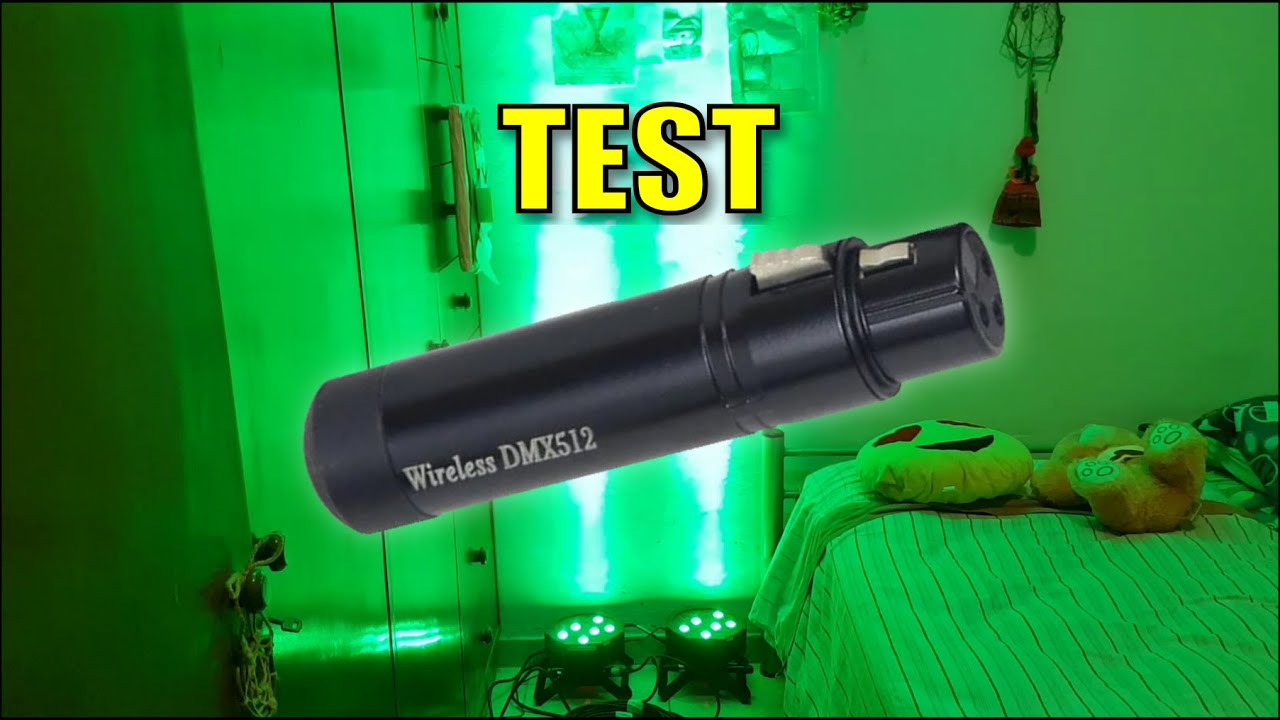 Test Wireless DMX512 🥊 [Prueba]