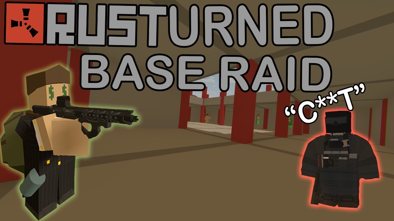 Terrible Rusturned PVP and Base Raid | 8 man Group Looses