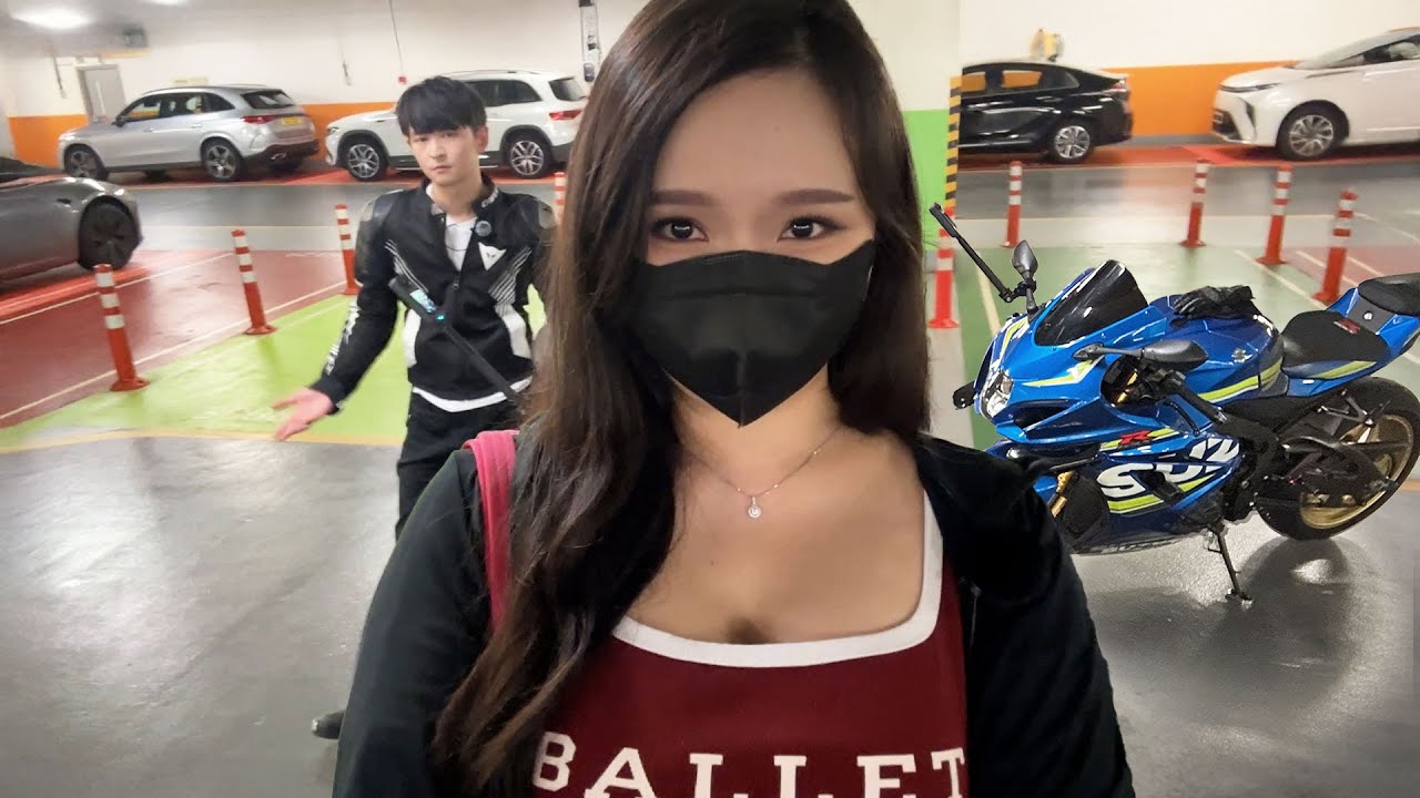 Hay嫂第一次見我部電單車 會有什麼反應？試下部新機Insta360 X5