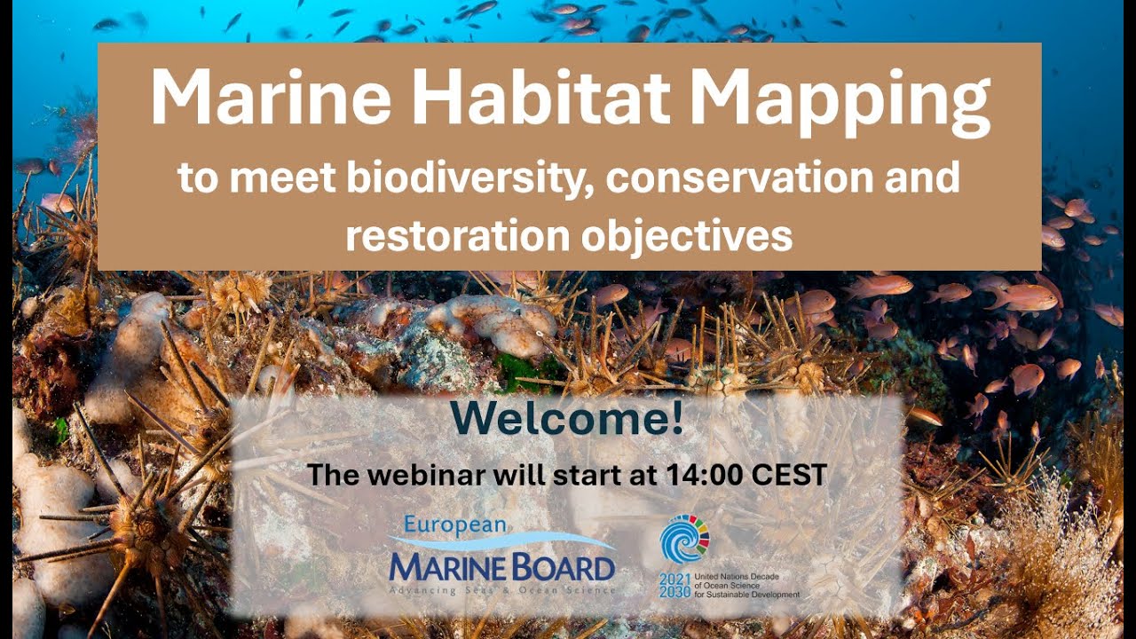 EMB Brown Bag Lunch No. 7  - Marine habitat mapping to meet conservation and restoration objectives
