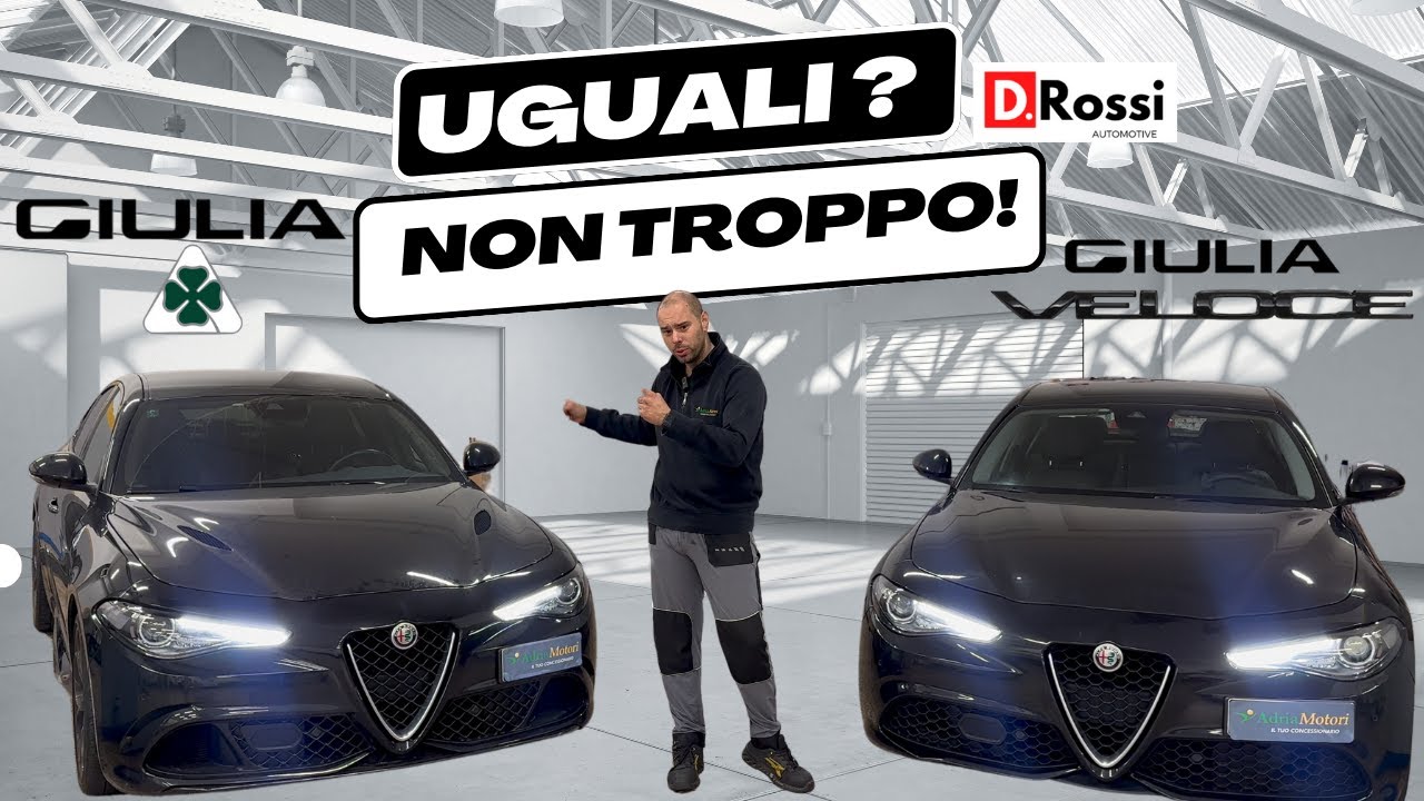 COME PASSARE DA UN AUTO BERLINA A UNA DA PISTA ! ALFAROMEO GIULIA QUADRIFOGLIO