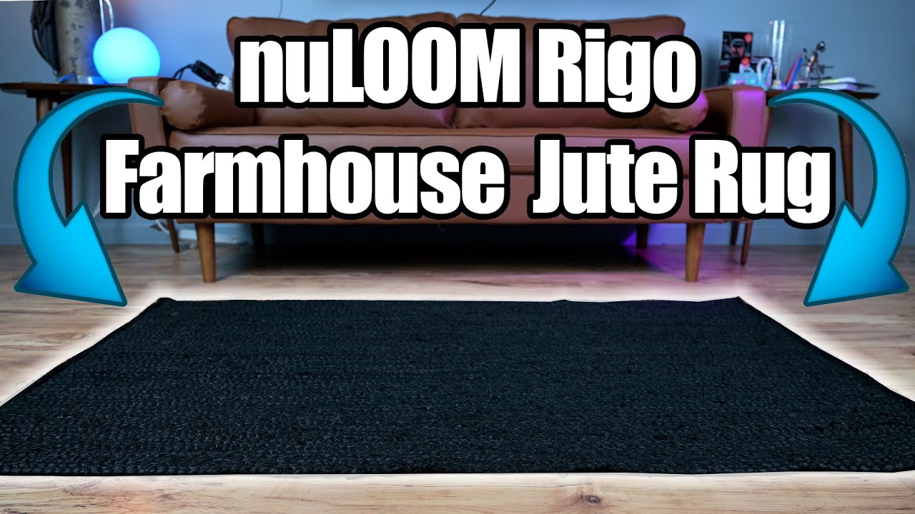 nuLOOM Rigo Hand Woven Farmhouse Jute Rug Review