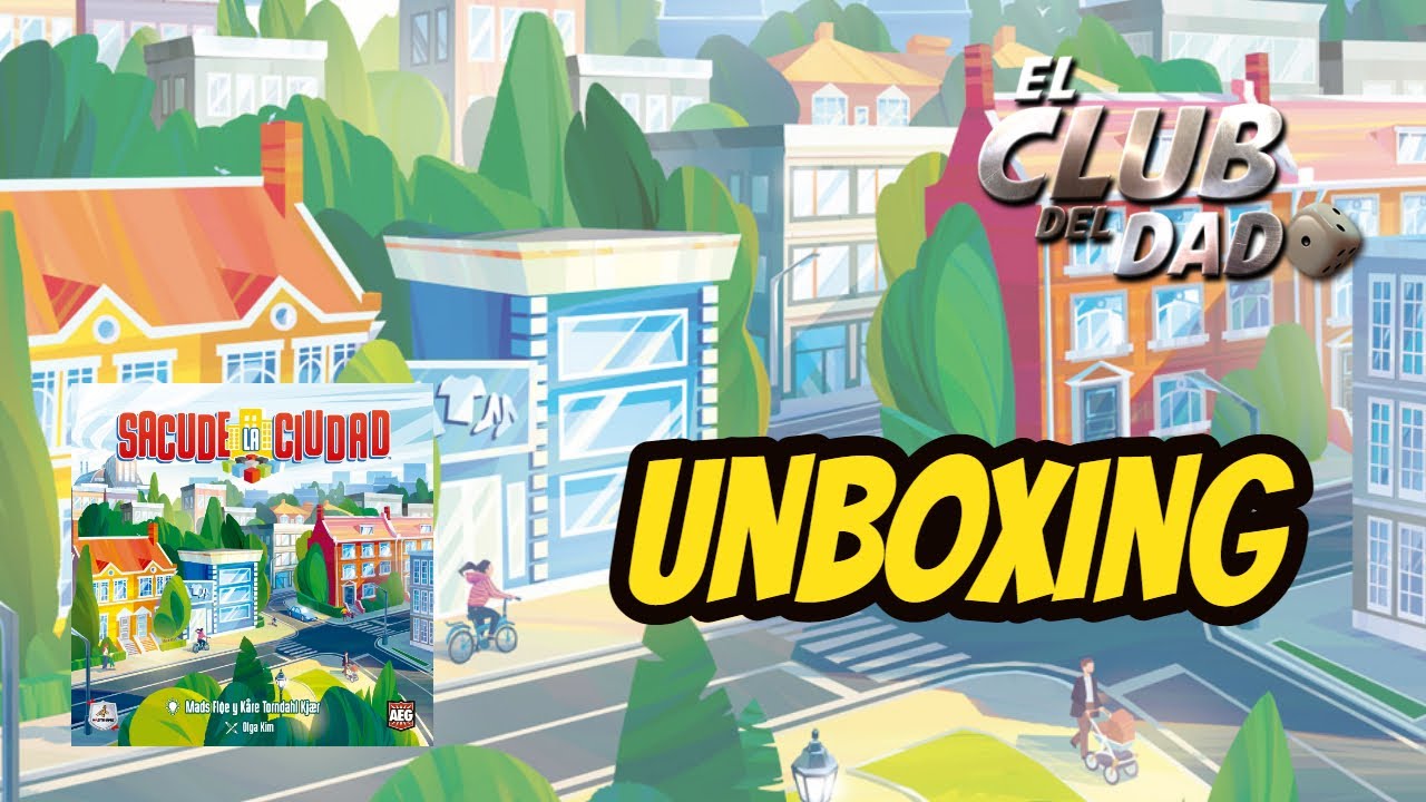 Sacude la Ciudad - Unboxing - Juego de mesa
