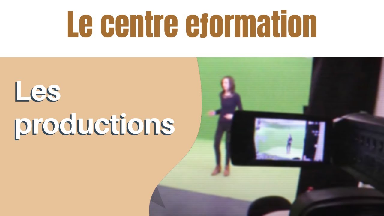 Les productions du Centre eƒormation - MFCA/UT3