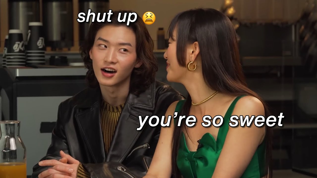 Gia Kim and Sang Heon Lee carrying the XO, Kitty cast for 6 minutes straight