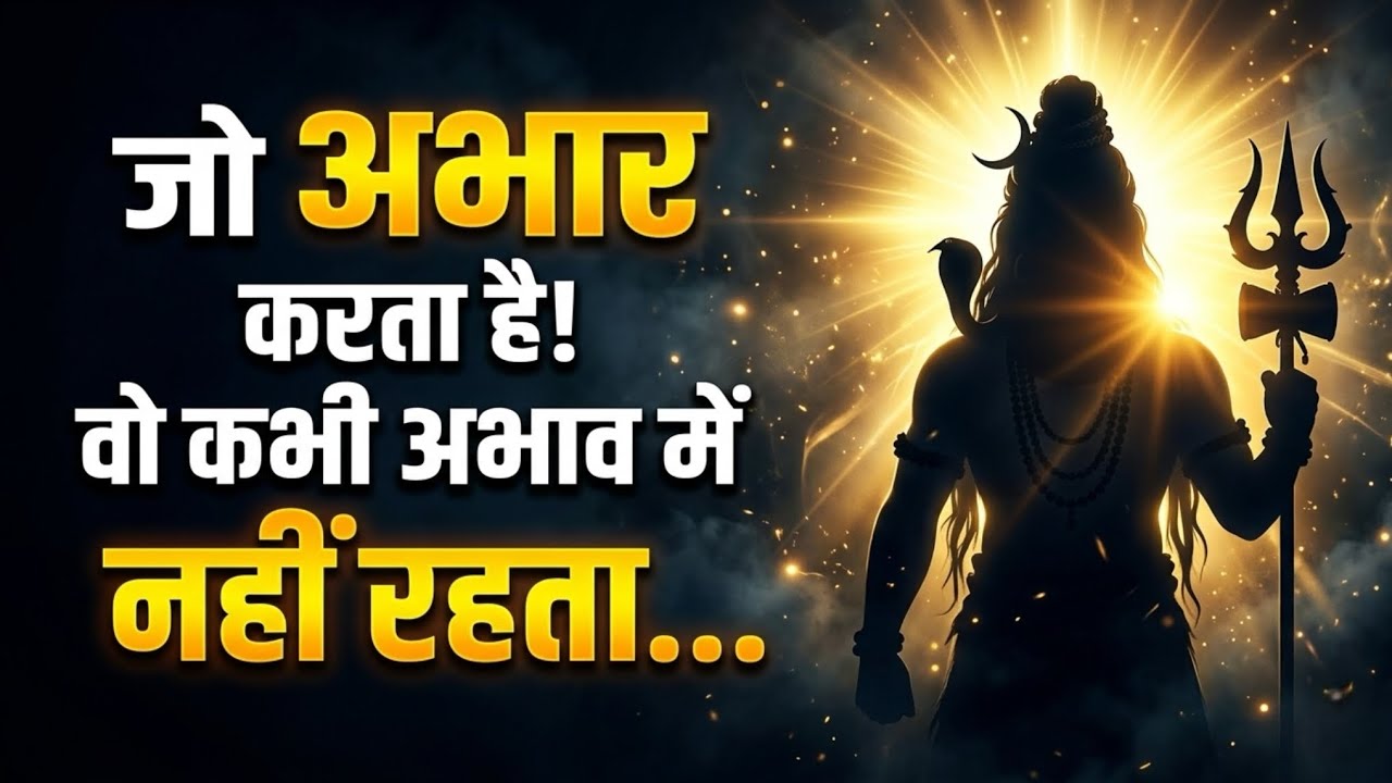 जो अमार करता है, वो कभी अभाव में नहीं रहता | महादेव का गहरा रहस्य