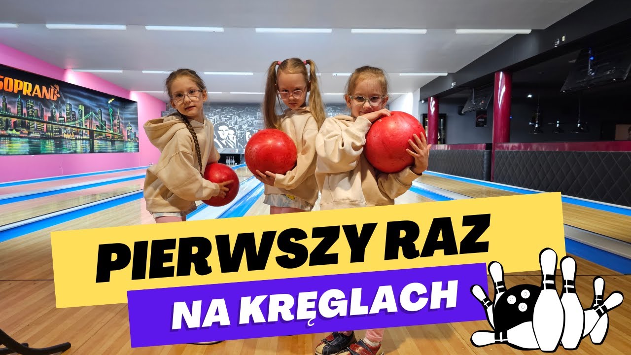 Z okazji Dnia Dziecka | Trojaczki grają w kręgle
