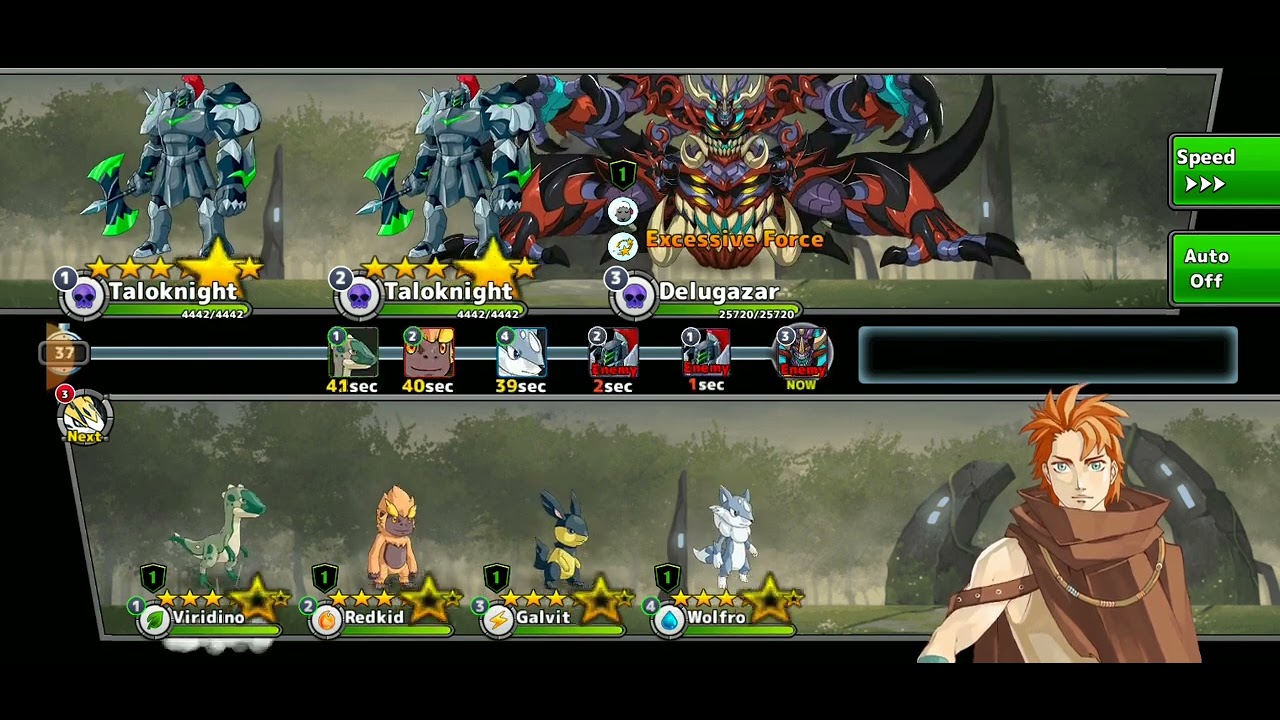 Neo monster Story mission chapter 8 final boss Delugazer free monster + dreamy entrance