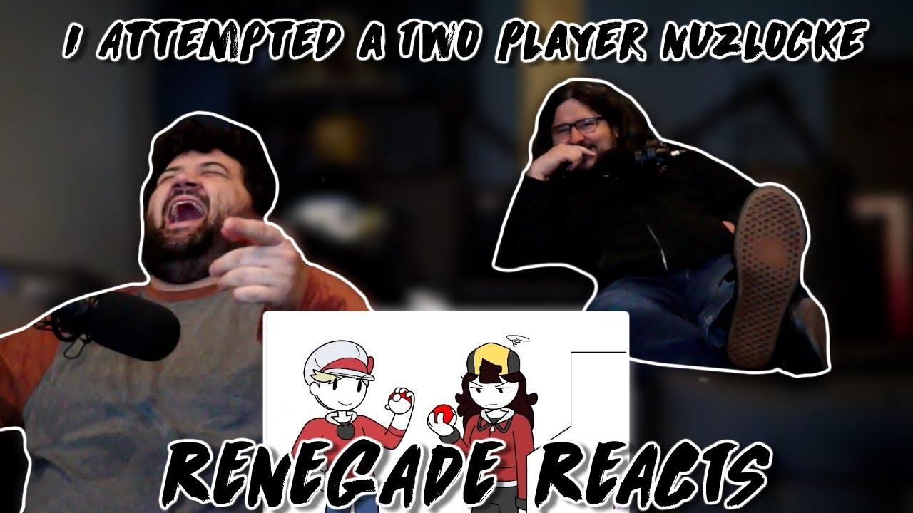 I Attempted a Two Player Nuzlocke - @jaidenanimations | RENEGADES REACT TO