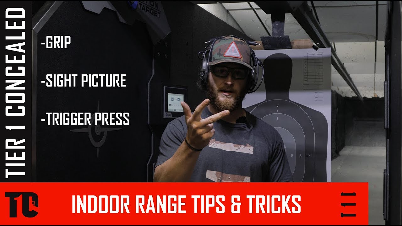 How to Train at an Indoor Shooting Range