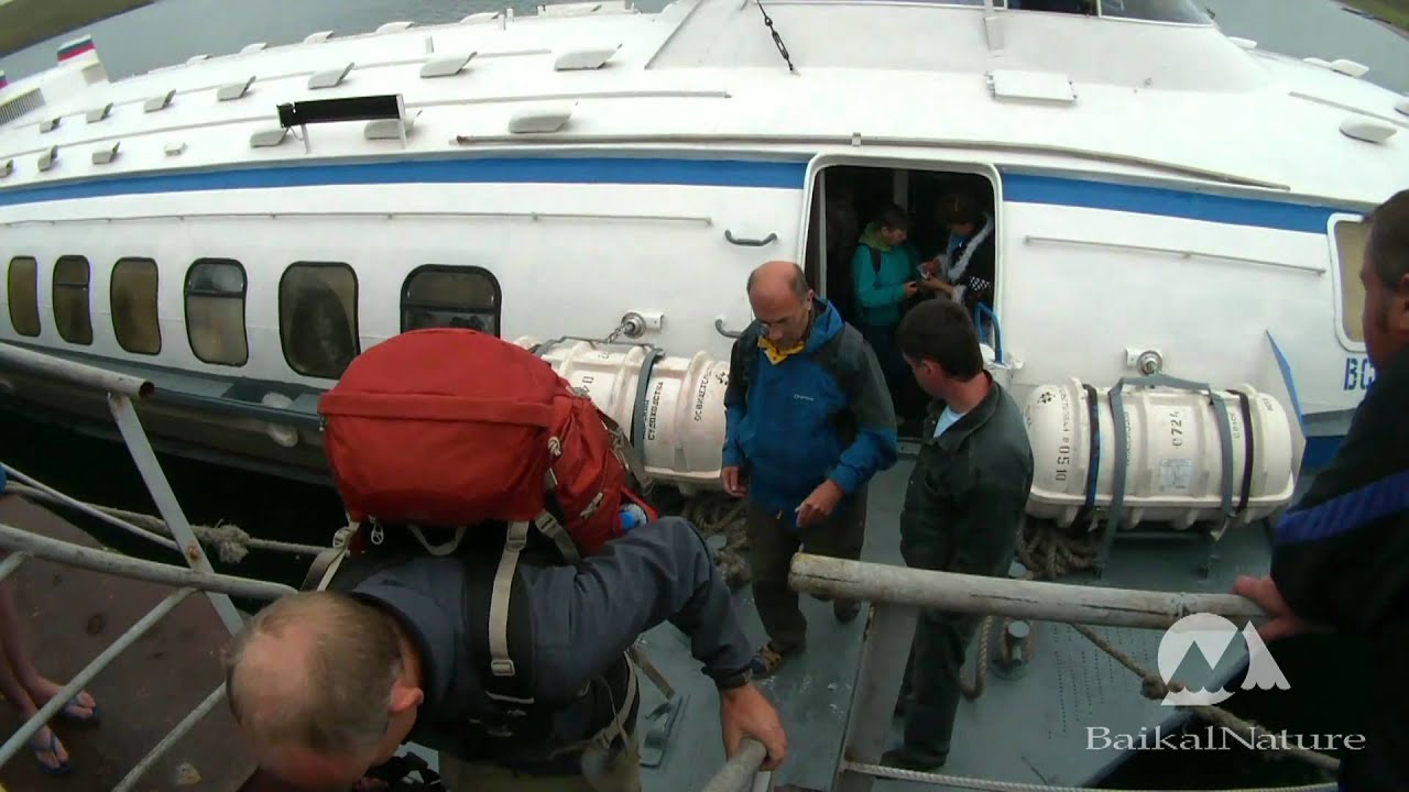 Kometa Hydrofoil, scheduled boat on Lake Baikal