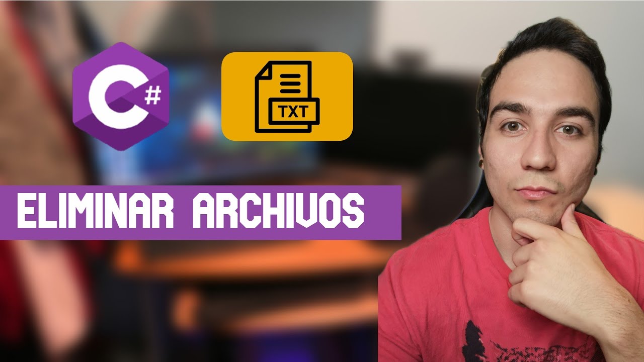 Como ELIMINAR ARCHIVOS desde C# / MANEJO DE ARCHIVOS