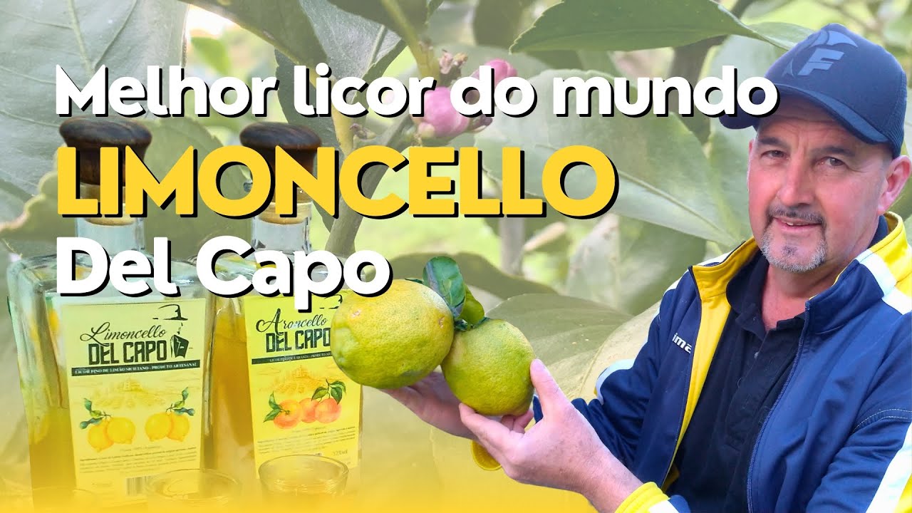 LIMONCELLO DEL CAPO: MELHOR LICOR DO MUNDO - RBV Agro - 29/07/23