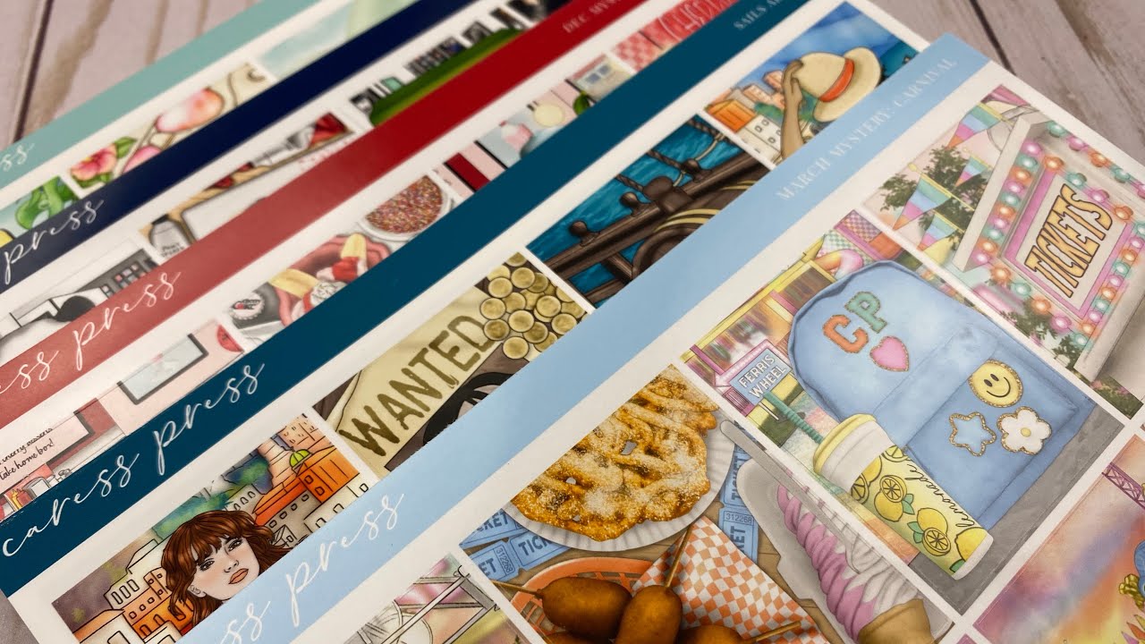May 2024 Kit and Foil Line Up | A Caress Press Kinda Month!