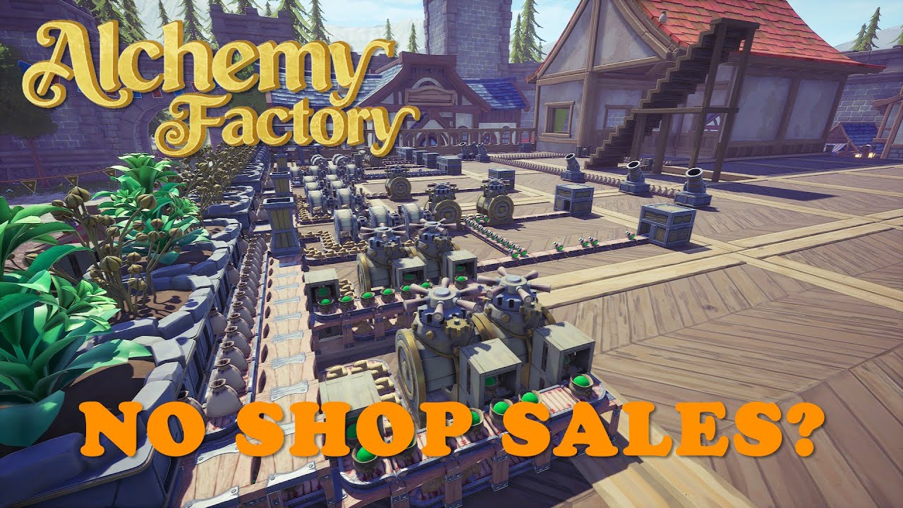 BUILDING UP For A GREAT LOOKING Factory - Alchemy Factory [E8]