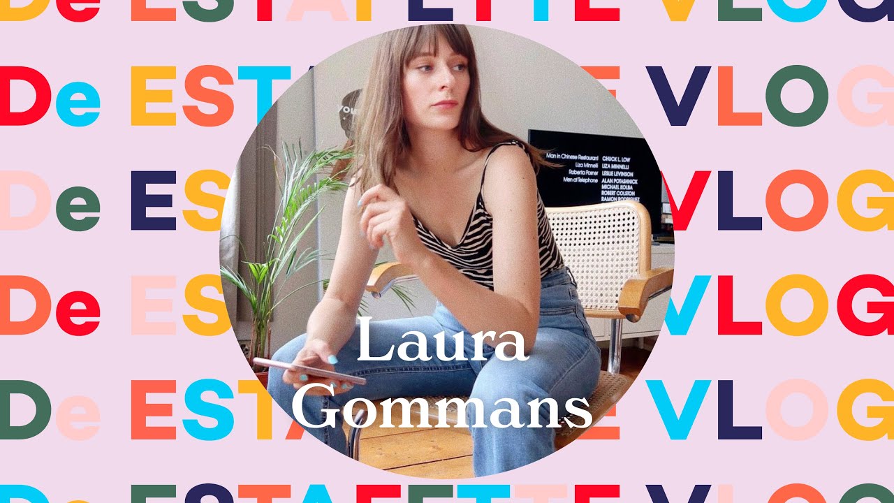 WORKING FROM HOME met LAURA GOMMANS (én E.T.) | De Estafette Vlog | Glamour