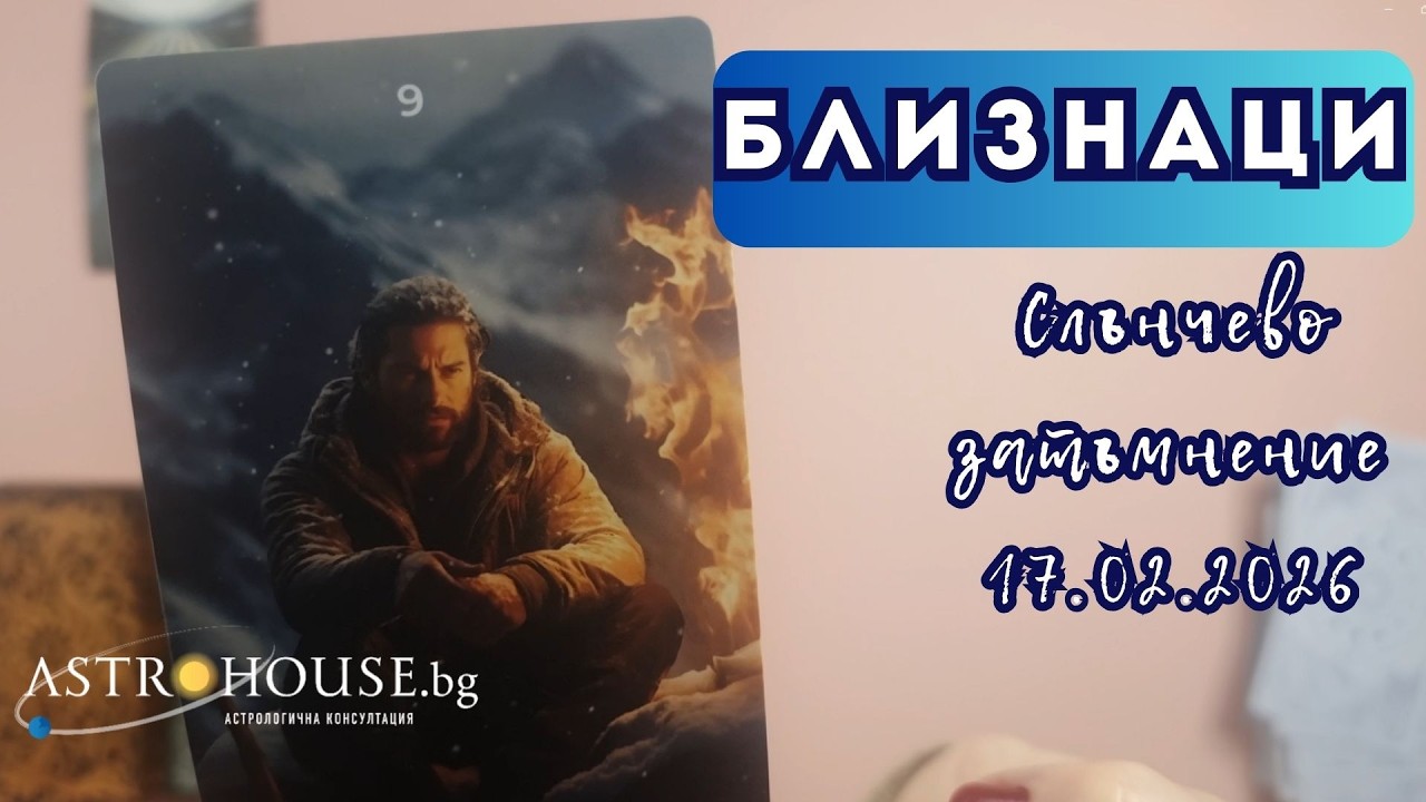 🔮Близнаци 💫Таро💫 Слънчево затъмнение💫 17 февруари 2026💫
